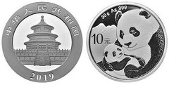 10 yuan (Panda) from China-Peoples Republic