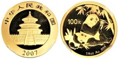 100 yuan (Panda) from China-Peoples Republic
