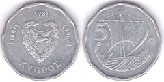 5 mils from Cyprus