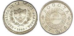 2 reales (Nueva Granada) from Colombia