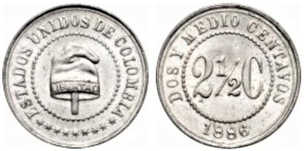 Photo of 2 1/2 centavos