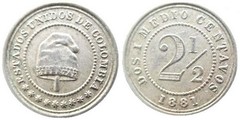 2 1/2 centavos from Colombia