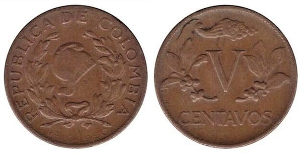 Photo of 5 centavos (150 Aniversario de la Independencia)