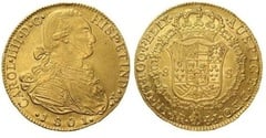 8 escudos (Periodo Colonial) from Colombia