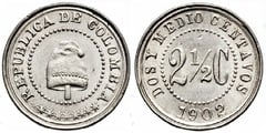 2 1/2 centavos from Colombia