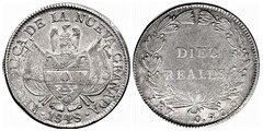 10 reales (New Grenada) from Colombia
