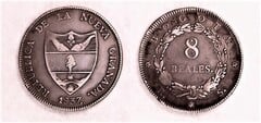 8 reales (Nueva Granada) from Colombia