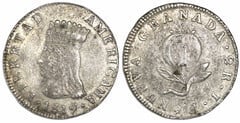 2 reales (New Grenada) from Colombia