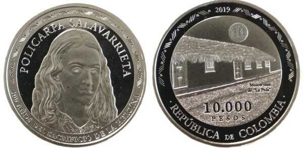 Photo of 10.000 pesos (Policarpa Salavarrieta)