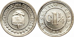 1 1/4 centavos from Colombia