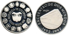10.000 pesos (Serie Iberoamericanas) from Colombia