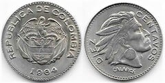 10 centavos from Colombia