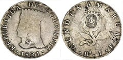 8 reales (Nueva Granada) from Colombia