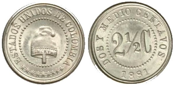 Photo of 2 1/2 centavos