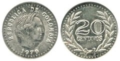 20 centavos from Colombia