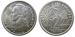 2 francs from Comoros
