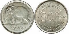 50 francs from Belgian Congo