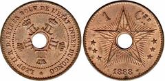 1 centime from Congo-Free State
