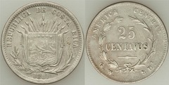 25 centavos from Costa Rica
