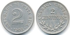 2 céntimos from Costa Rica