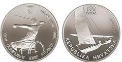 100 kuna (Olympics-Atlanta 96) from Croatia