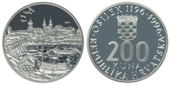 200 kuna (800th Anniversary of the City of Osijek) from Croatia