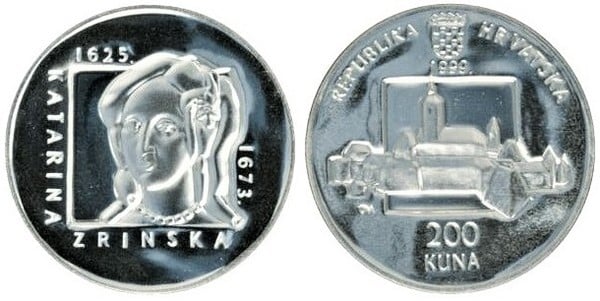 Photo of 200 kuna (Katarina Zrinska)