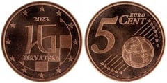 5 euro cent from Croatia