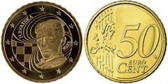 50 euro cent from Croatia