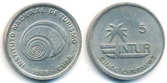 5 centavos (Intur) from Cuba