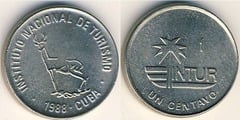 1 centavo (Intur) from Cuba