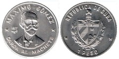 1 peso (Máximo Gómez) from Cuba