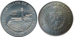 1 peso (Castillos de Cuba - El Morro - La Habana) from Cuba
