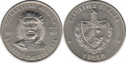 Photo of 1 peso (20 Aniversario desaparación Ernesto Che Guevara)