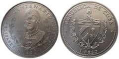 1 peso (V Cent. Discovery of America - Isabel) from Cuba