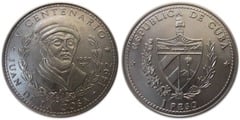 1 peso (V Cent. Discovery of America - Juan de la Cosa) from Cuba
