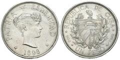 1 peso (pre-republic) from Cuba