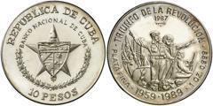 10 pesos (30 Aniversario Triunfo de la revolución) from Cuba