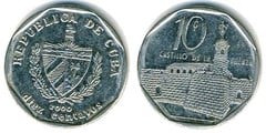 10 centavos (Peso Convertible) from Cuba