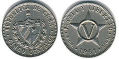 5 centavos from Cuba