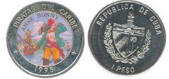 1 peso (Anne Bonny) from Cuba