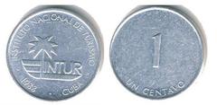 1 centavo (Intur) from Cuba