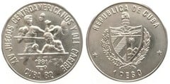 1 peso (XIV Juegos Centroamericanos y del Caribe) from Cuba