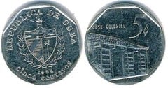 5 centavos (Peso Convertible) from Cuba