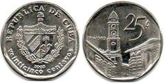 25 centavos (Convertible Weight) from Cuba