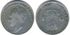 1 gulden from Curaçao
