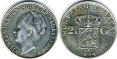 2½  gulden from Curaçao