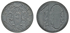 10 pfennig (Mark) from Danzing
