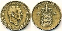 2 kroner from Denmark