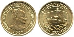 20 kroner (Buque insignia Firskib XVII) from Denmark